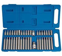 Draper Coffret plastique 40 douilles TX-STAR 33323 – Spline (XZN) CHC
