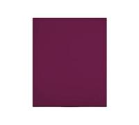 vidaXL Draps-housses Jersey Coton136253 2 pcs 100x200 cm Bordeaux