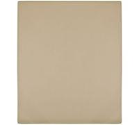Draps housses Jersey 2 pcs Taupe 160x200 cm Coton Taupe G