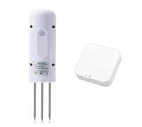 DRAUXI Tuya Zigb sans Fil Sol humidimètre température humidité testeur Plante Moniteur détecteur for Jardin Plantation Petite Erreur(Set)