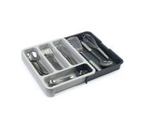 Joseph Joseph Tiroir à couverts Drawerstore extensible 27,8 cm gris