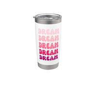 Dream Name Minimalist Design Gobelet isotherme en acier inoxydable double paroi