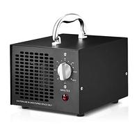 DREAMADE Générateur d’ozone Industriel 5000 MG/H, Machine de Désinfection, Purificateur de L’air pour Stérilisation, Filtre Détachable, Minuterie, Noir, Style Allemande, Portable