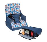 Dreambaby On-The-Go Siège rehausseur pour enfants - Chaise haute portable avec compartiments de rangement pratiques - S'adapte à la plupart des chaises de salle à manger - Léger, compact et facile à