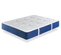 DREAMDI Matelas à Ressorts ensachés Gaia + 4 CM de Latex 100x200 CM, Hauteur 30 CM