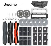 Dreame L10S Pro Ultra chaleur, X30 Ultra, X30 Pro Plus pièces de rechange accessoires brosse filtre vadrouille tissu sacs à poussière 6pcs