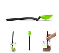Dreamfarm Mini Supoon | Cuillère multifonction en silicone anti-adhésif avec lignes de mesure | Ustensile de cuisine | Vert