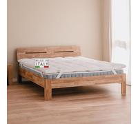 Dreamin x 101 Surmatelas pour lit simple 90 x 190 cm, en plumes respirantes, sur-matelas 4 saisons, avec coins élastiques, hauteur 6/8 cm, frais et doux, pour un meilleur confort nocturne