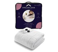 Dreamland Scandi Sur-matelas chauffant électrique en sherpa pour lit king-size - Technologie chauffante Intelliheat+ - 2 télécommandes - 6 réglages de température et minuterie - 200 x 150 cm