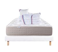 Dreamlux 160x200 cm + Sommier Blanc