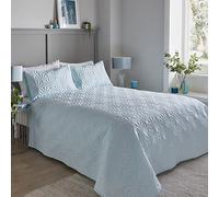 Dreams & Drapes Serene CVADEKHUPO Cavali Pinsonic Couvre-lit Polyester Bleu Canard 200 x 230 cm