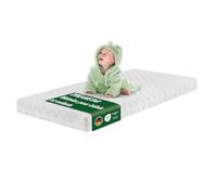 DREAMSTAR Ergo Kids Junior Matelas pour bébé et enfant | Certifié Öko-TEX® | Housse douce pour la peau amovible et lavable à 95 °C | 80 x 160 cm