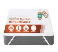 Dreamway - Protege Matelas 120x200 cm - Imperméable et Résistant - Alese 120x200 cm - Protection Optimale, Respirante et Silencieuse - Oeko Tex - Coins élastiques - Lavable Machine 60°C