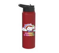 DreamWorks Gabby’s Dollhouse The Movie Learning Is Magical Stainless Steel Insulated Water Bottle