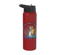 DreamWorks Madagascar Alex and Marty Retro Good Vibes Stainless Steel Insulated Water Bottle