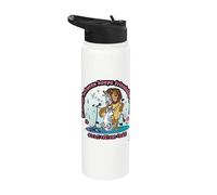 DreamWorks Madagascar Alex and Marty Retro Good Vibes Stainless Steel Insulated Water Bottle