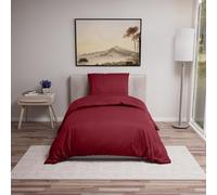 Dreamzie - Housse de Couette 140x200 avec 1 Taie Oreiller 65x65 - Parure de Lit 2 pièces en Microfibre Douce Bleu - Certifiée Oeko-Tex