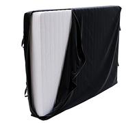 Dreamzie Housse Matelas Demenagement 100x200 cm (Made in EU et Oeko-TEX - Epaisseur 25cm) - 4 Poignées et Zipper - Housse Protection Matelas Imperméable
