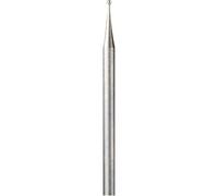 Dremel 105 Lot de 3 Fraises à Graver, Bout Rond, Ø 0,8mm pour Sculpter et Graver dans le Bois avec Outils Multi-usages,