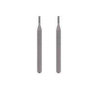 Dremel 193 Lot de 2 Fraises en Acier, Bout Cylindrique, Ø 2.0mm pour Sculpter et Graver avec Outil Multi-usages