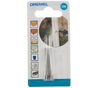 Dremel 196 Lot de 2 Fraises Haute Vitesse en Acier, Bout cylindrique, Ø 5,6mm pour Sculpter et Graver avec Outils Multi-usages