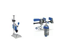 Dremel 220 Support Perceuse à Colonne Workstation & Etau Multi-Vise outil 3-en-1 étau stationnaire, serre-joint autonome et porte-outil 26152500JA