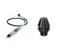 Dremel 225 Arbre flexible pour outils Dremel multi-usage, pour rallonger et atteindre & 4486 Mandrin Universel Autoserrant de 0,8mm à 3,2mm pour Outil Multifonction Rotatif