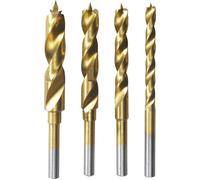 Dremel 26150636JA Jeu de forets pour le bois 4 pièces 3 mm, 4 mm, 5 mm, 6 mm tige cylindrique 1 set