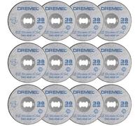 Dremel - 2615S456JD - SC456B Lot de 12 Disques EZ SpeedClic a Tronconner/Decouper les Metaux 38mm avec Outils Rotatifs