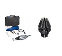 Dremel 3000 Outil Rotatif Multifonction 130W avec 1 Adaptation 25 Accessoires, Vitesse Variable 10000-33000 tr/min & Mandrin Universel Autoserrant de 0,8mm à 3,2mm pour Outil Multifonction Rotatif