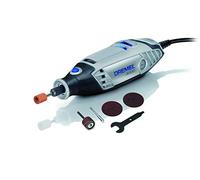 Dremel 3000 Outil Rotatif Multifonction 130W avec 5 Accessoires (UK Version - UK Prise) Vitesse 10000-33000 tr/min Noir