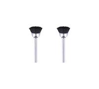 Dremel 404 Lot avec 2x brosses à poils de 13,0 mm pour outils rotatifs multifonctions pour nettoyer et polir divers matériaux.