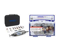 Dremel 4250 Outil Rotatif Multifonction 175W avec 35 Accessoires Vitesse Variable 5000-35000 tr/min & Kit d'Accessoires Dremel SC690 EZ SpeedClic - Coffret de Meules à Tronçonner