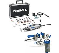 Dremel 4250 Outil Rotatif Multifonction Version & Etau Multi-Vise outil 3-en-1 étau stationnaire, serre-joint autonome et porte-outil 26152500JA