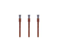Dremel 532 Lot de 2 Brosses en Bout en Inox Acier Inoxydable, Ø 3.2mm pour Nettoyer et Poncer le Métal avec les Outils Multi-usages