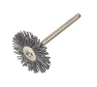 Dremel 538 Brosse couronne Abrasive Haute vitesse Diamètre 26mm pour nettoyer en profondeur