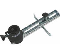 Dremel Guide de découpe 678 – droite et circulaire jusqu'à 30 cm, fraise incluse pour bois/stratifié