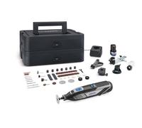 Dremel Outil multifonction 8240-5/65 sans-fil 12V 2Ah (2 batteries) 65 accessoires Platinum+