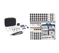 Dremel 8240 Outil Rotatif sans Fil, Batterie Lithium-Ion 12V 2Ah - Outil Multifonction & Coffret de 150 accessoires Dremel pour outils rotatifs pour graver, découper, poncer, meuler