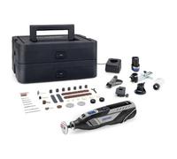 Dremel 8250 Outil rotatif sans fil 12 V 5 000-30 000 tr/min Kit d'outils multifonctions sans balais avec boîte Dremel, 65 accessoires, 5 accessoires et embouts, pour poncer, fraiser, graver