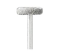 Dremel 9936 Fraise en Carbure de Tungstène à dents structurées pour Sculpter et Graver le Métal et le Bois, Diamètre 19mm, Bout en disque pour Outil Multiusage