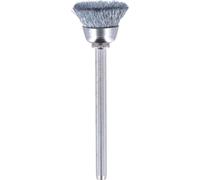 Dremel Brosse en acier 13 mm 26150442JA Diam. tige 3,2 mm Lot de 2