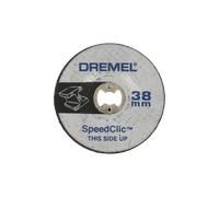 Dremel disque à rectifier EZ SpeedClic - 38 mm - lot de 2