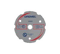 Dremel Disque à tronçonner polyvalent 20 mm, Lame de scie circulaire en carbure pour coupes droites et plongeantes (DSM500) (à utiliser avec la scie compacte DMS200)