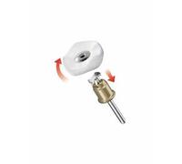 Dremel Disque de polissage tissu - Blanc
