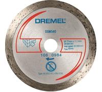 Dremel Disque à tronçonner DSM540 pour mini scie carrelage 77 x 2 x 11,1 mm