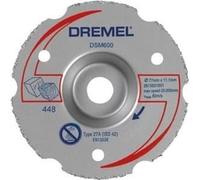 Dremel Disque de coupe 2615S600JB – 77 mm carbure, coupe à ras