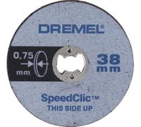 DREMEL EZ SpeedClic : disques a tronçonner fins. 2615S409JB