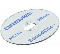 Dremel EZ SpeedClic Pack de 12 disques a tronçonner pour la découpe des métaux. (SC456B)
