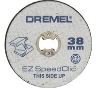 LOT de 5 Disques A Tronçonner EZ SpeedClic Ø38 MM Epaisseur 1,2 MM DREMEL - 2615 S456 JC